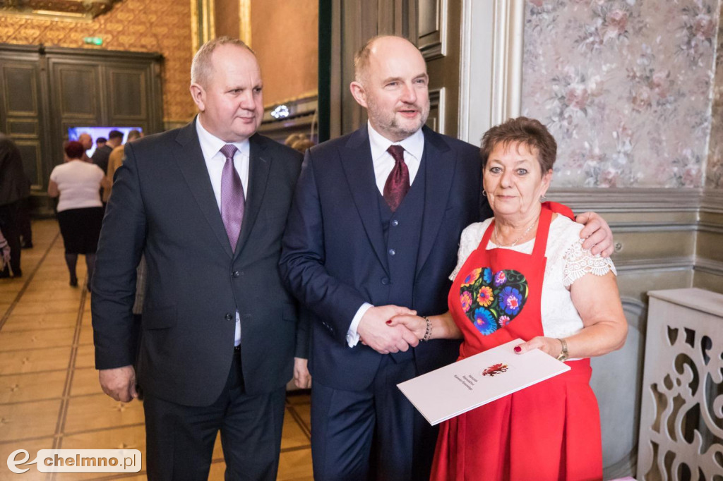 Samorządowcy z naszego powiatu na Spotkaniu Opłatkowym