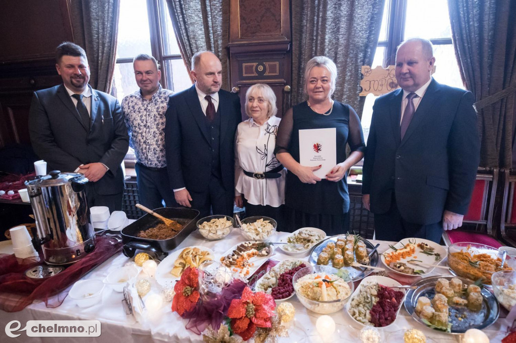 Samorządowcy z naszego powiatu na Spotkaniu Opłatkowym