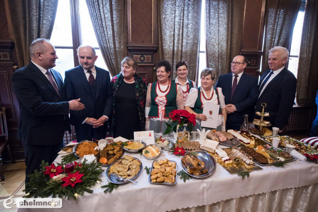 Samorządowcy z naszego powiatu na Spotkaniu Opłatkowym