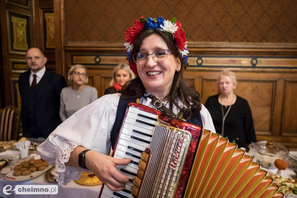 Samorządowcy z naszego powiatu na Spotkaniu Opłatkowym