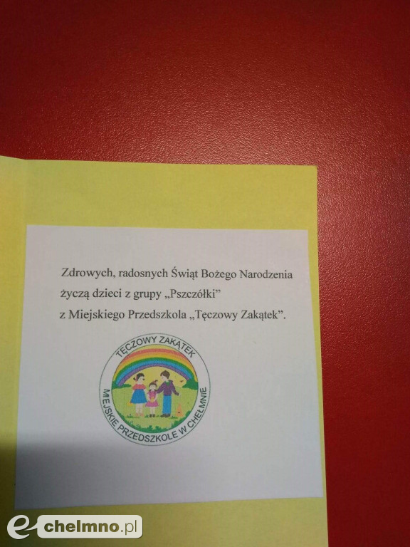 Kolędowanie przedszkolaków z Tęczowego Zakątka