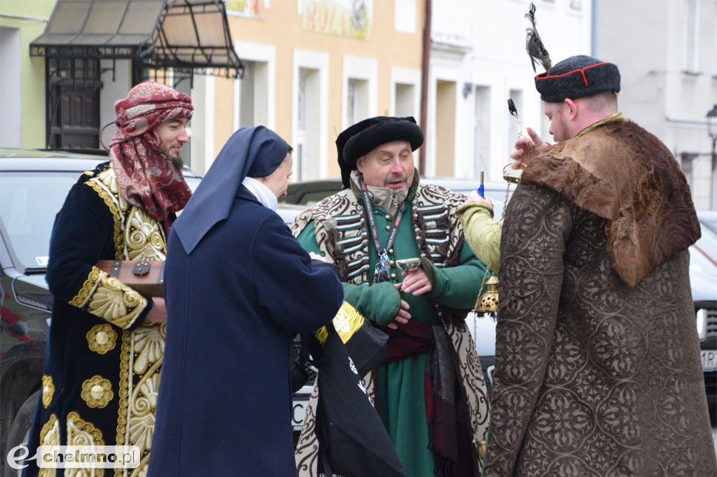 Barwny Orszak Trzech Króli przemaszerował ulicami Chełmna