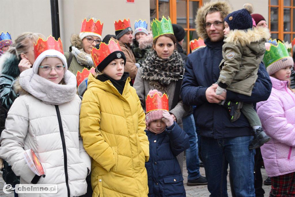 Barwny Orszak Trzech Króli przemaszerował ulicami Chełmna
