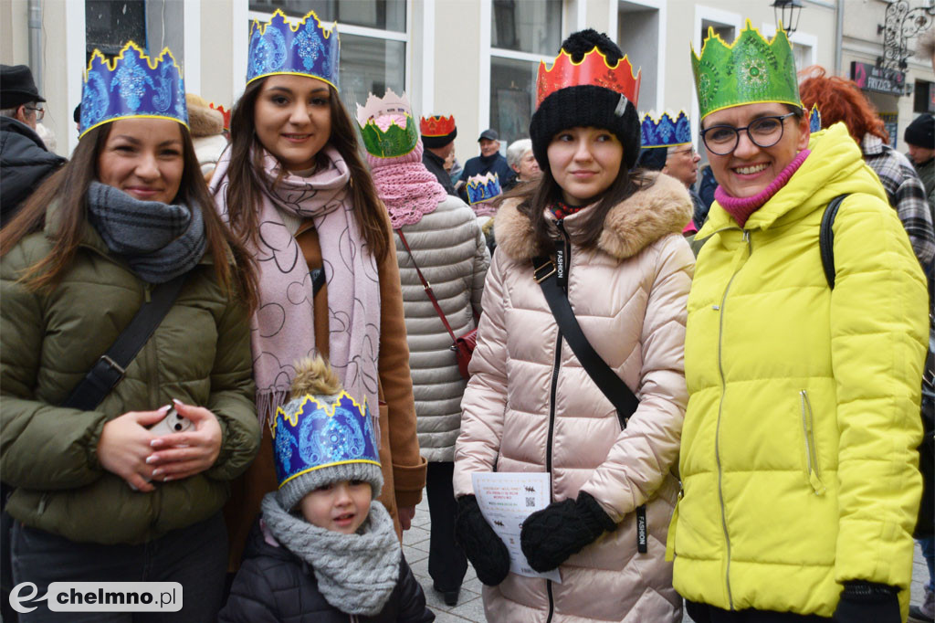 Barwny Orszak Trzech Króli przemaszerował ulicami Chełmna