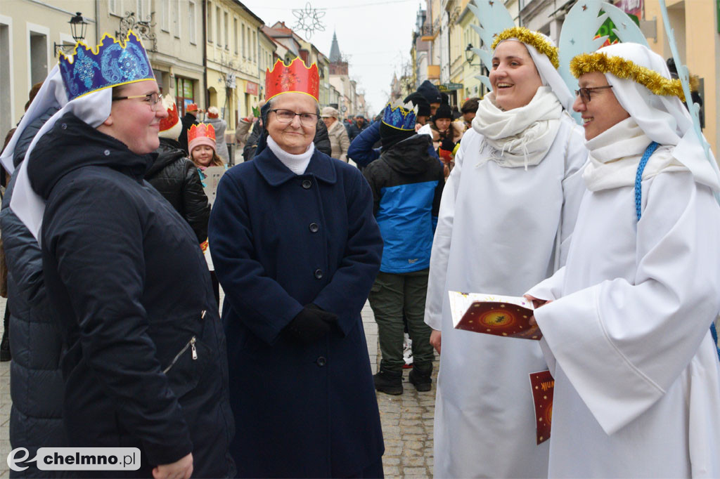 Barwny Orszak Trzech Króli przemaszerował ulicami Chełmna