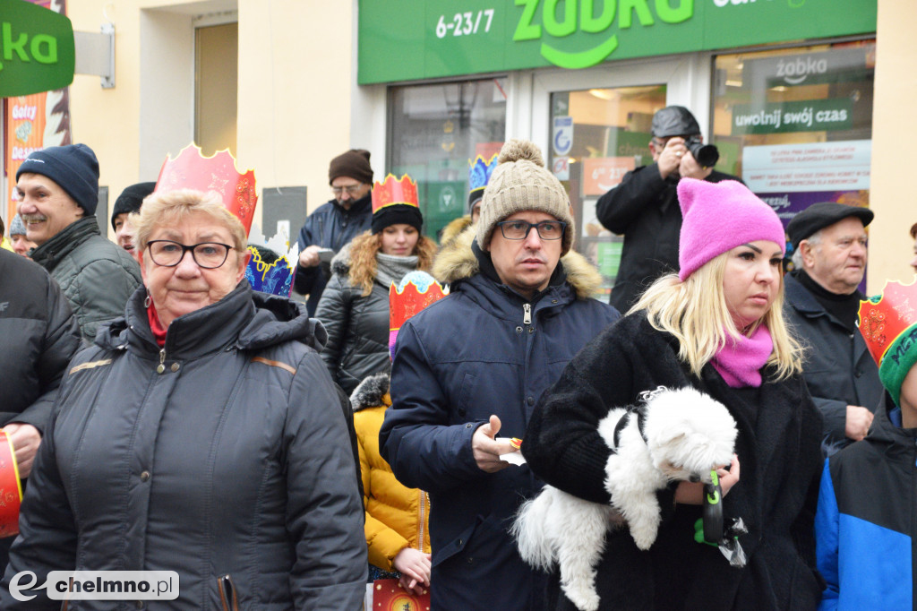 Barwny Orszak Trzech Króli przemaszerował ulicami Chełmna