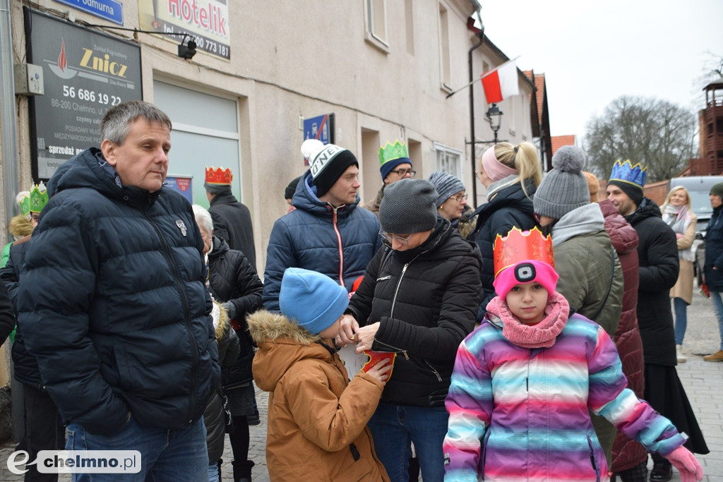 Barwny Orszak Trzech Króli przemaszerował ulicami Chełmna