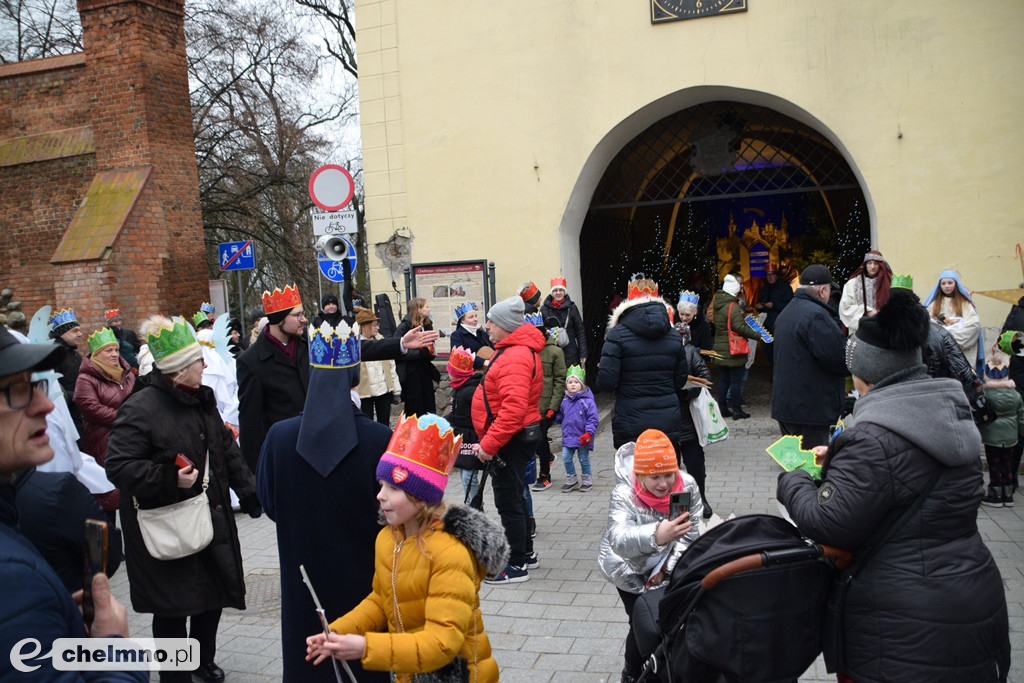 Barwny Orszak Trzech Króli przemaszerował ulicami Chełmna