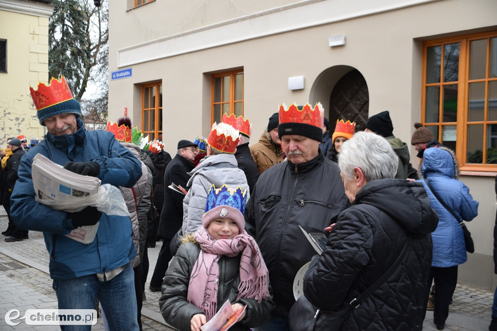 Barwny Orszak Trzech Króli przemaszerował ulicami Chełmna