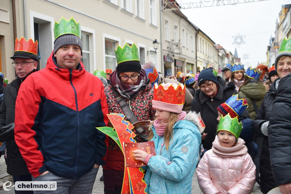 Barwny Orszak Trzech Króli przemaszerował ulicami Chełmna