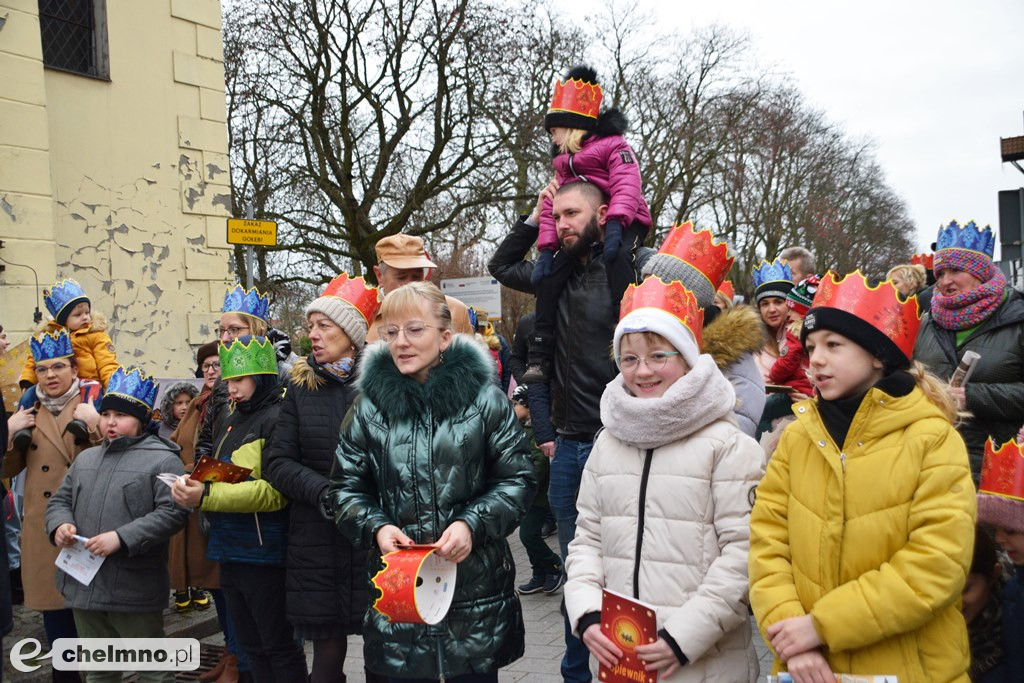 Barwny Orszak Trzech Króli przemaszerował ulicami Chełmna
