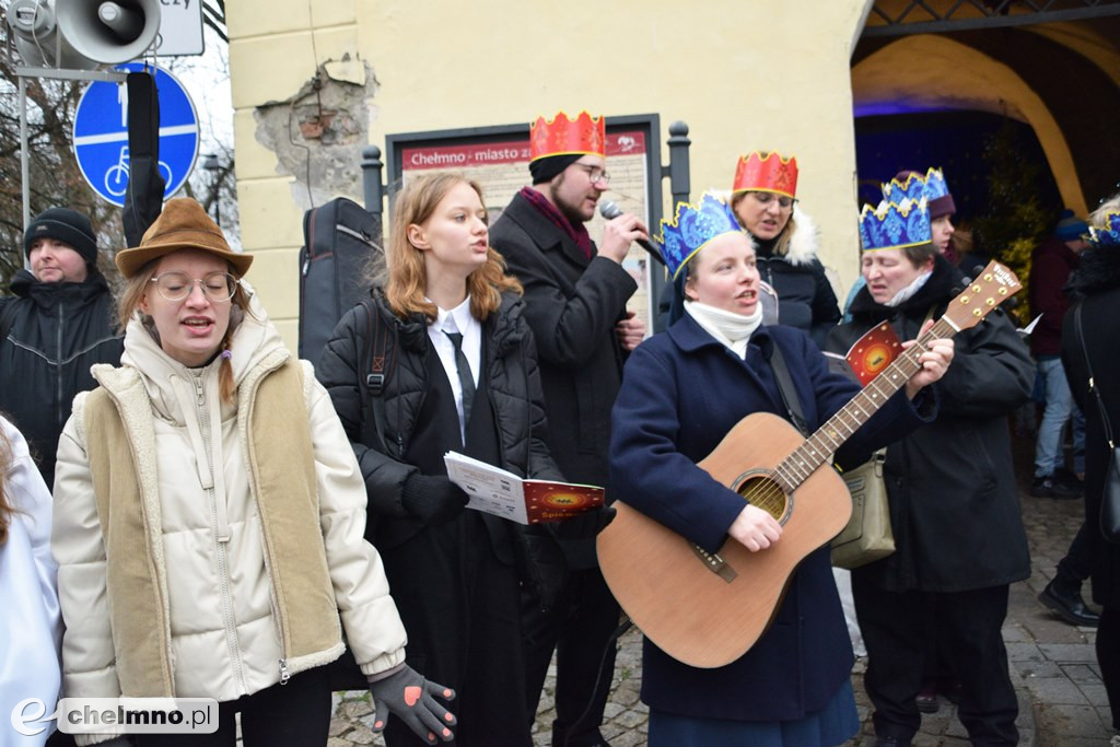 Barwny Orszak Trzech Króli przemaszerował ulicami Chełmna