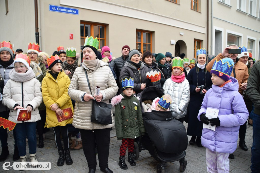 Barwny Orszak Trzech Króli przemaszerował ulicami Chełmna