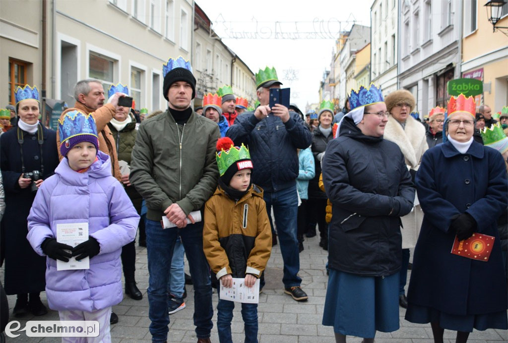 Barwny Orszak Trzech Króli przemaszerował ulicami Chełmna