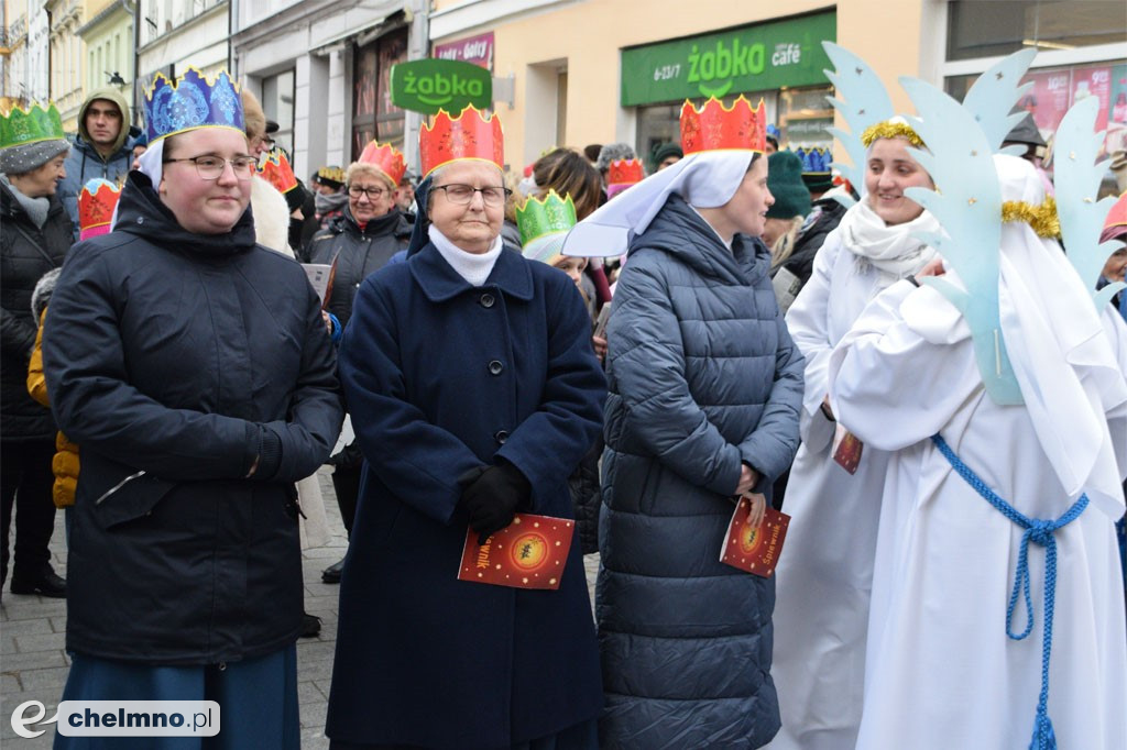 Barwny Orszak Trzech Króli przemaszerował ulicami Chełmna