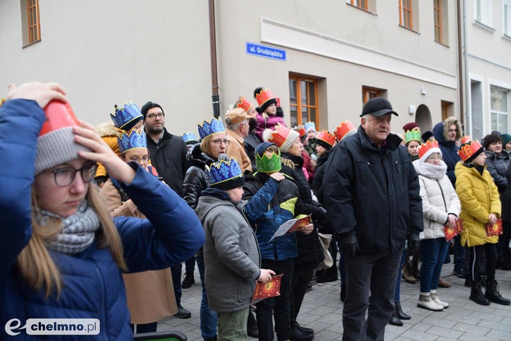 Barwny Orszak Trzech Króli przemaszerował ulicami Chełmna