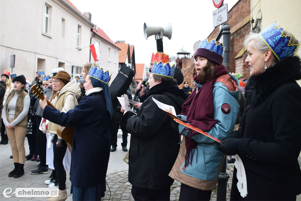 Barwny Orszak Trzech Króli przemaszerował ulicami Chełmna