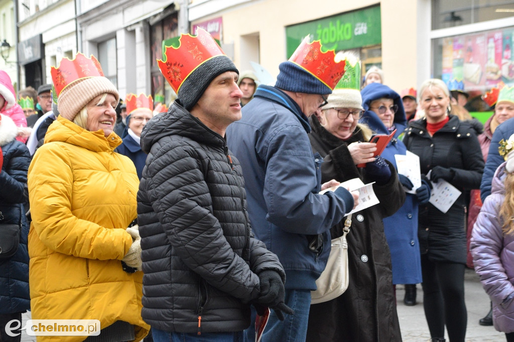Barwny Orszak Trzech Króli przemaszerował ulicami Chełmna
