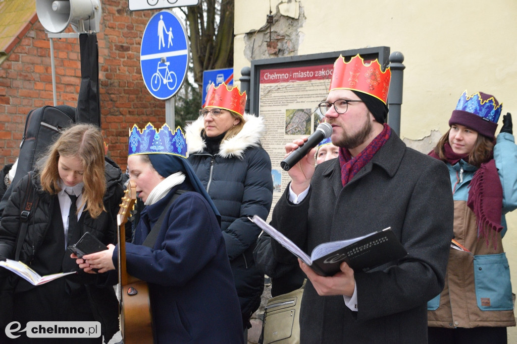 Barwny Orszak Trzech Króli przemaszerował ulicami Chełmna