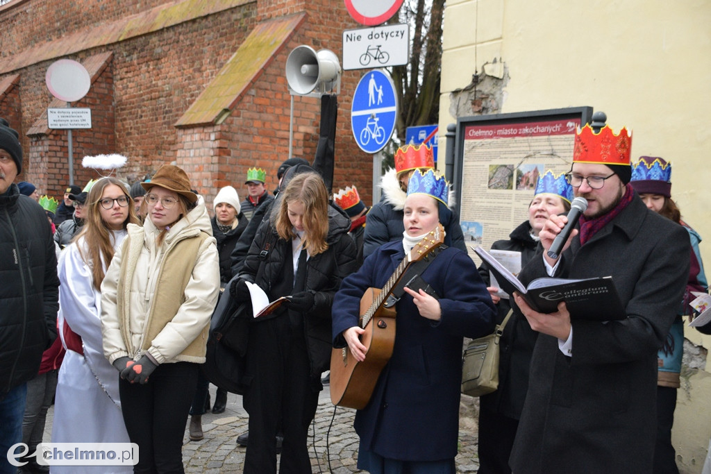 Barwny Orszak Trzech Króli przemaszerował ulicami Chełmna