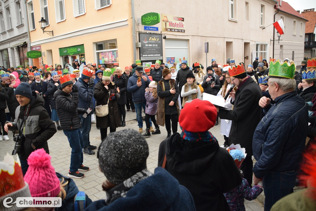 Barwny Orszak Trzech Króli przemaszerował ulicami Chełmna