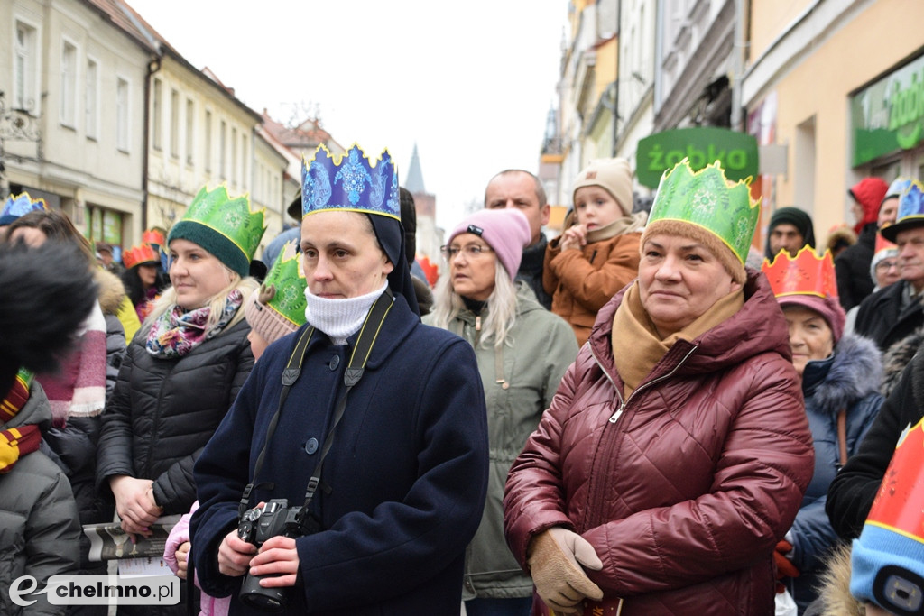 Barwny Orszak Trzech Króli przemaszerował ulicami Chełmna
