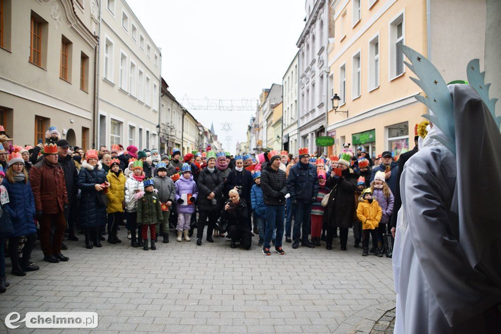 Barwny Orszak Trzech Króli przemaszerował ulicami Chełmna