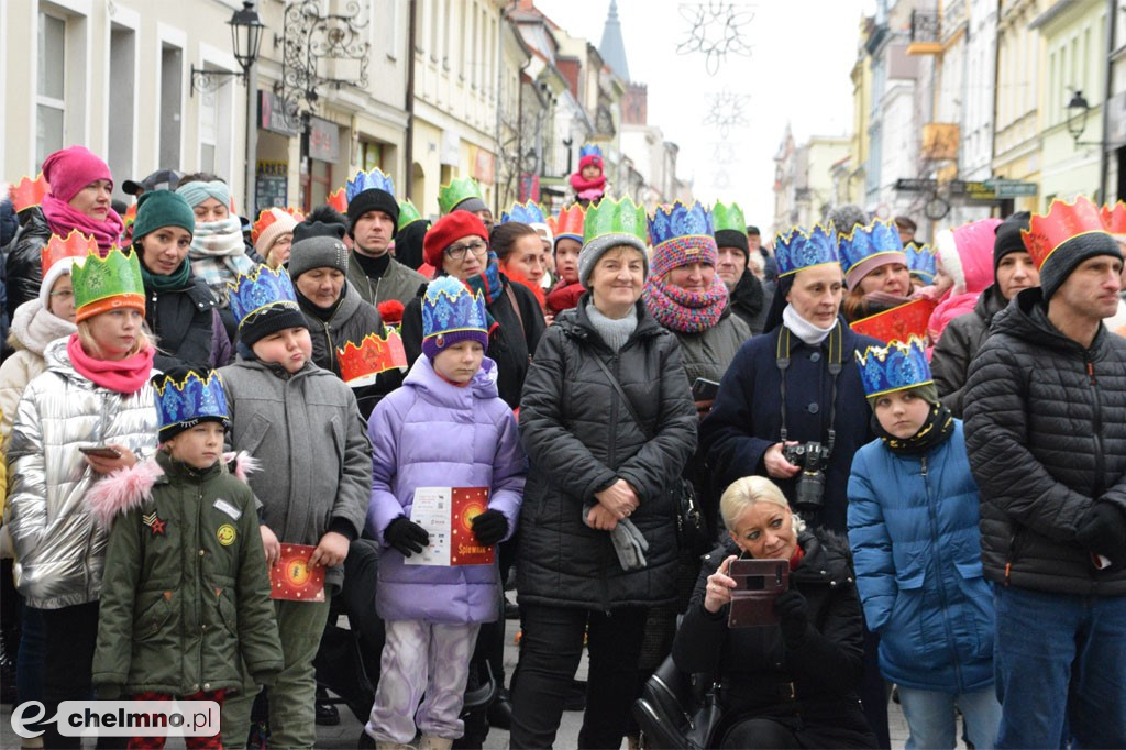 Barwny Orszak Trzech Króli przemaszerował ulicami Chełmna