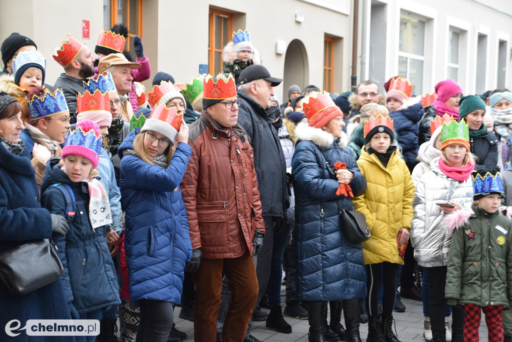 Barwny Orszak Trzech Króli przemaszerował ulicami Chełmna