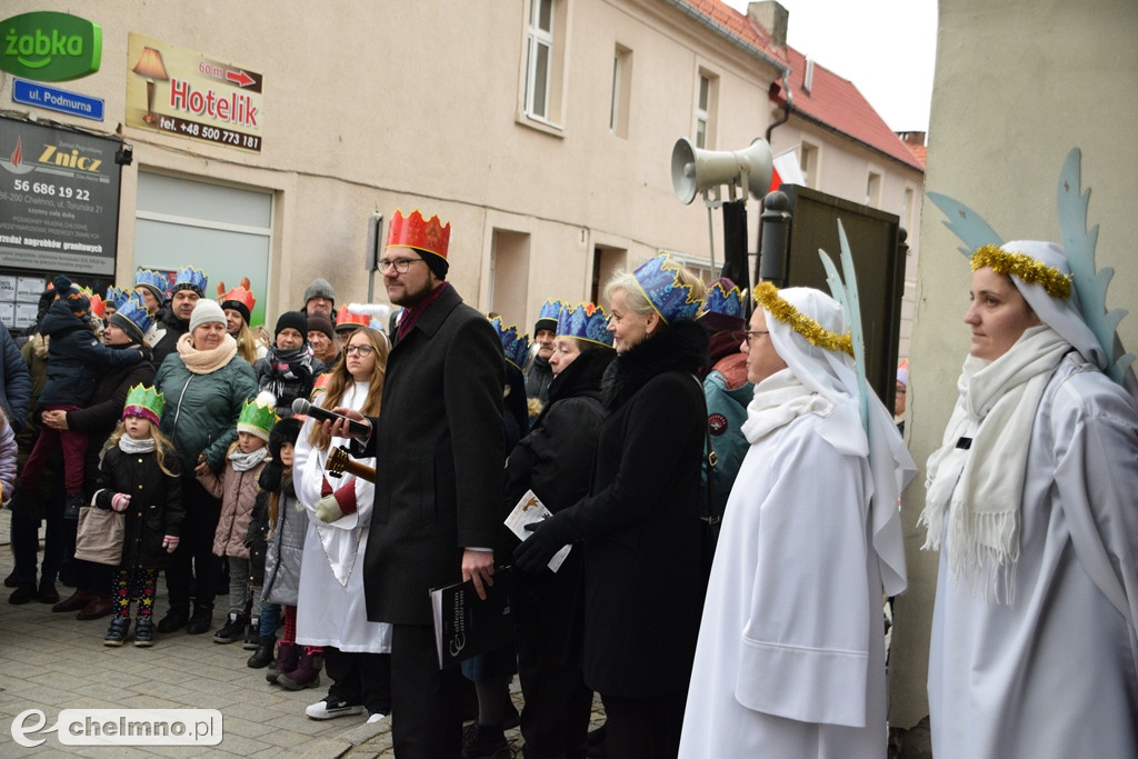 Barwny Orszak Trzech Króli przemaszerował ulicami Chełmna