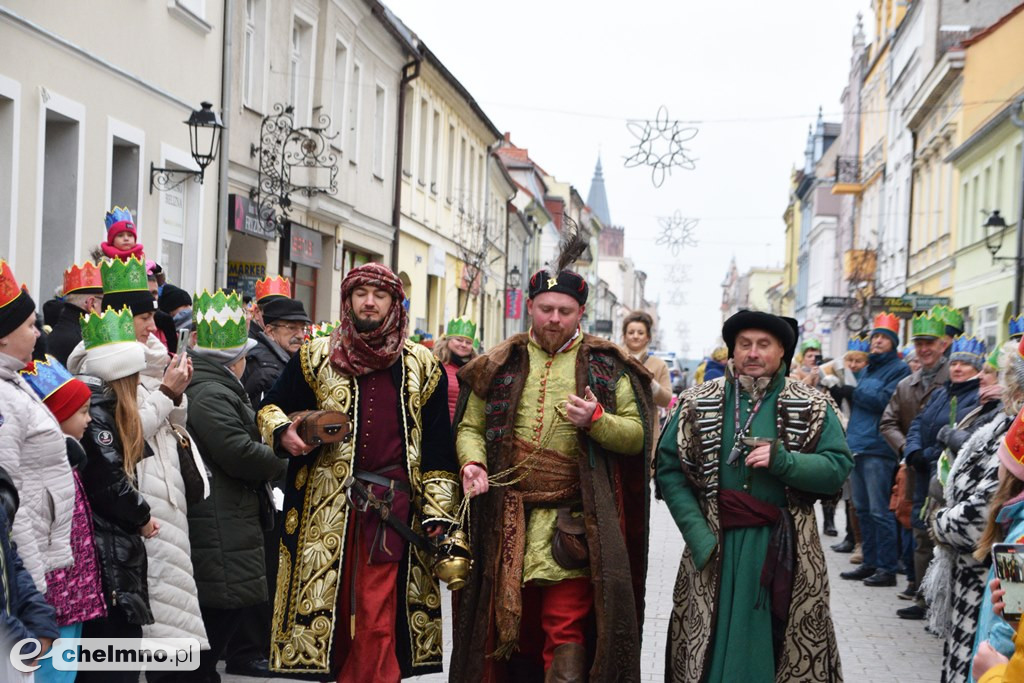 Barwny Orszak Trzech Króli przemaszerował ulicami Chełmna