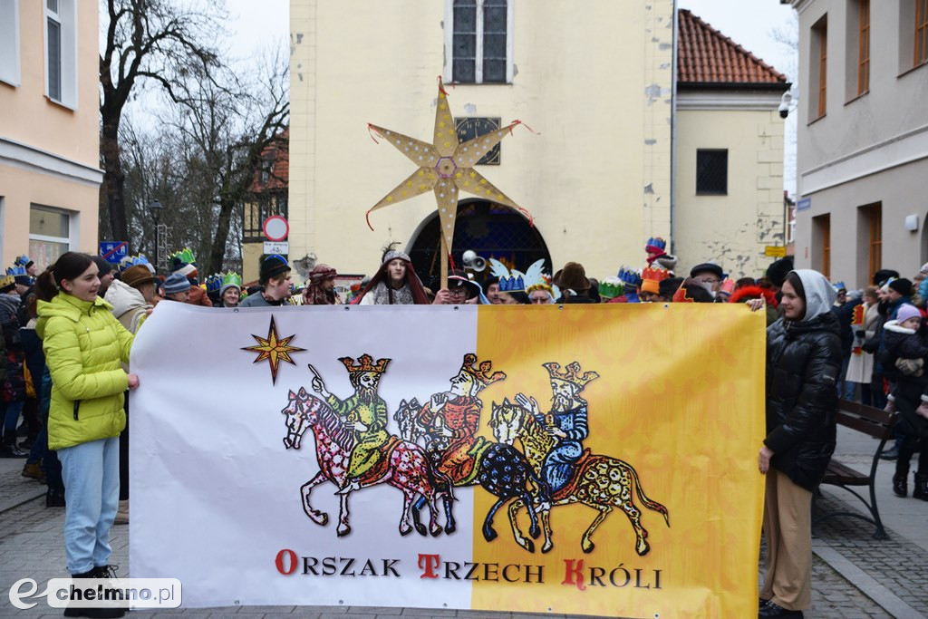 Barwny Orszak Trzech Króli przemaszerował ulicami Chełmna