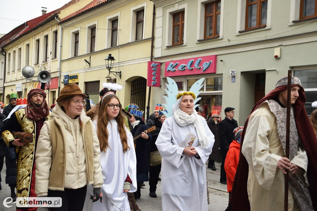 Barwny Orszak Trzech Króli przemaszerował ulicami Chełmna