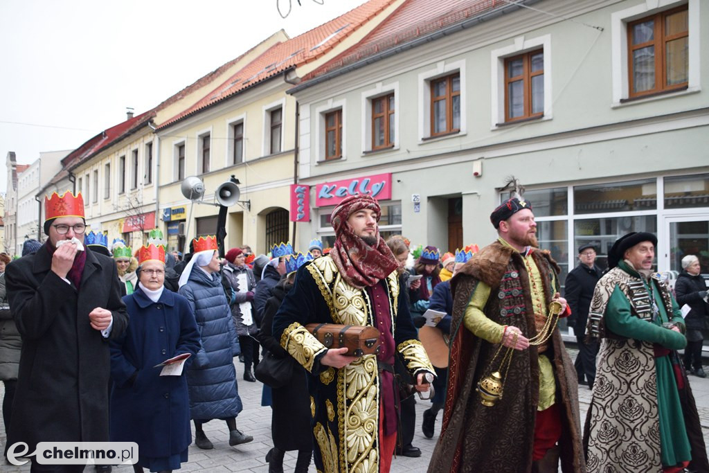 Barwny Orszak Trzech Króli przemaszerował ulicami Chełmna