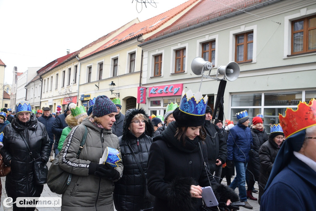 Barwny Orszak Trzech Króli przemaszerował ulicami Chełmna