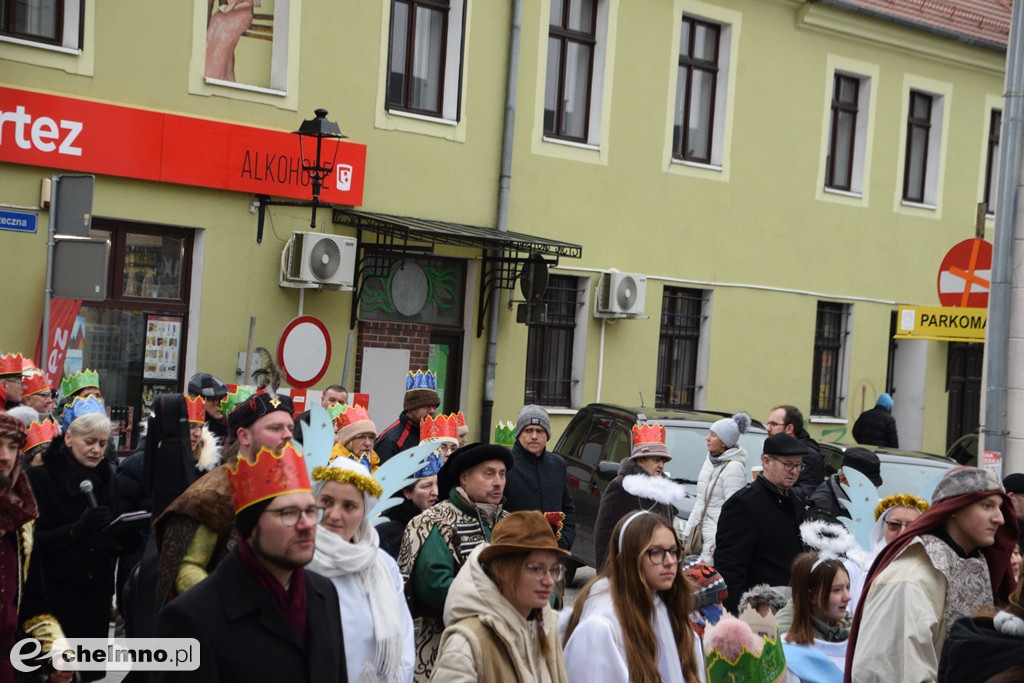 Barwny Orszak Trzech Króli przemaszerował ulicami Chełmna