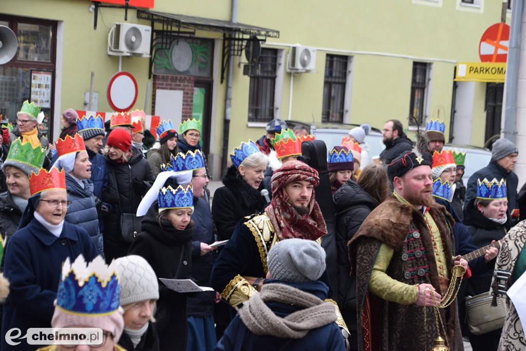 Barwny Orszak Trzech Króli przemaszerował ulicami Chełmna