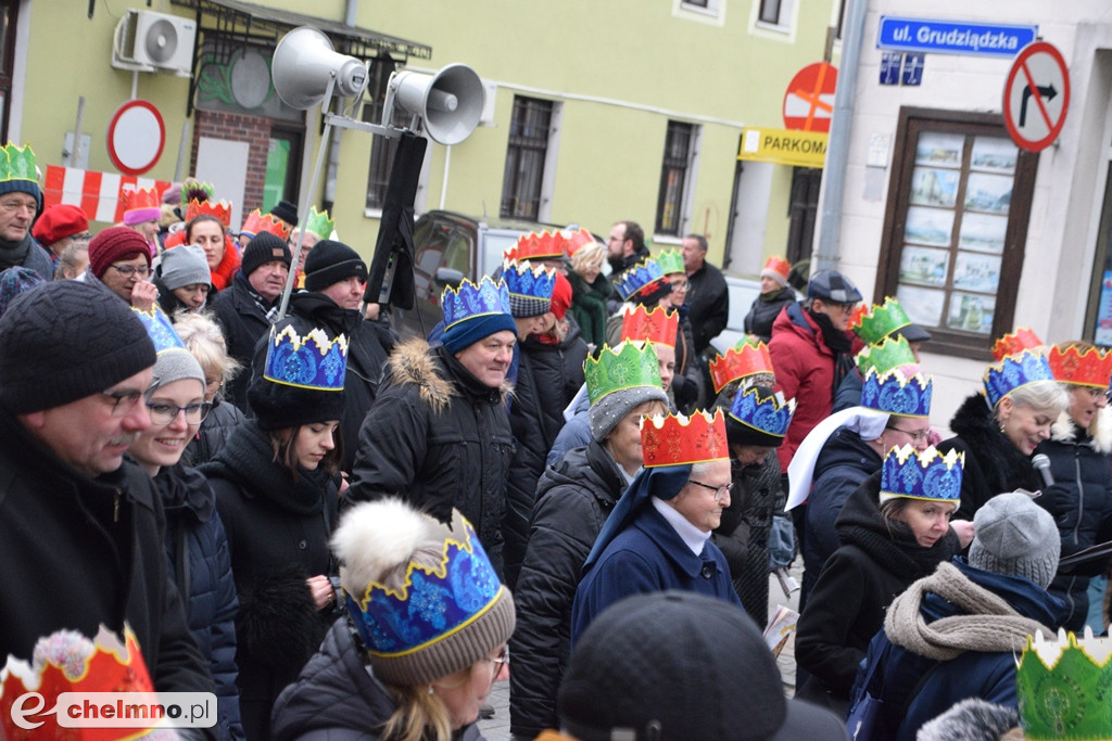 Barwny Orszak Trzech Króli przemaszerował ulicami Chełmna