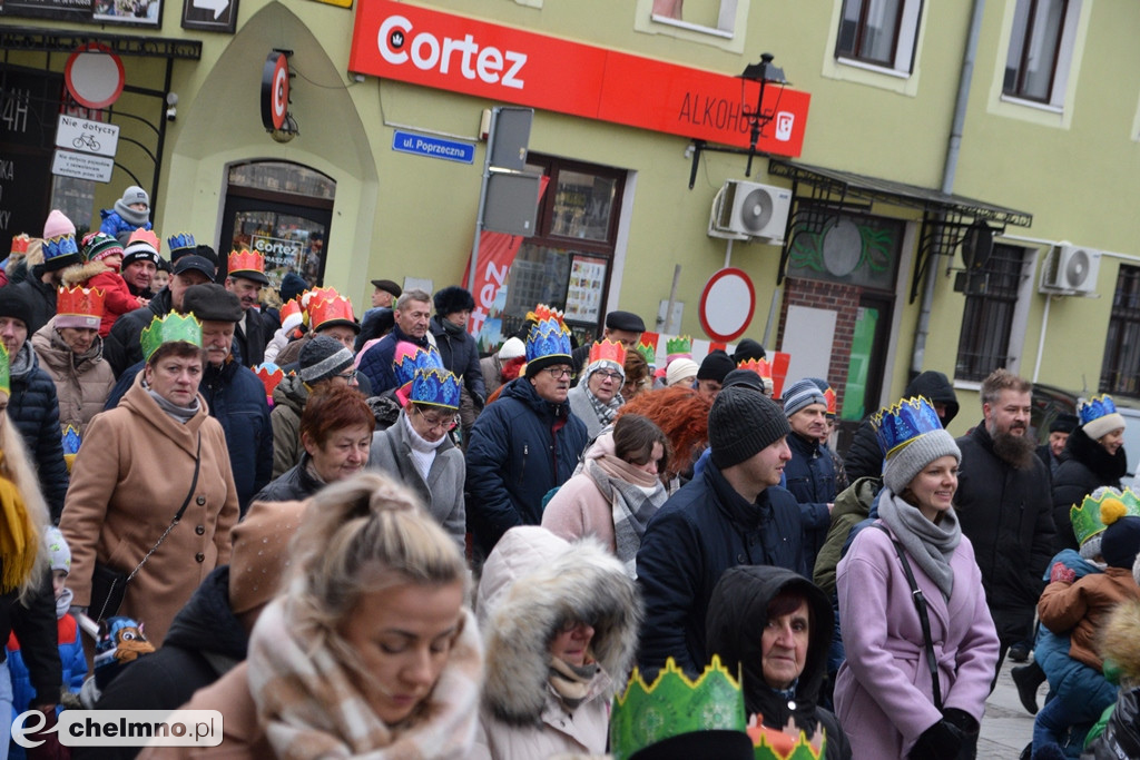 Barwny Orszak Trzech Króli przemaszerował ulicami Chełmna