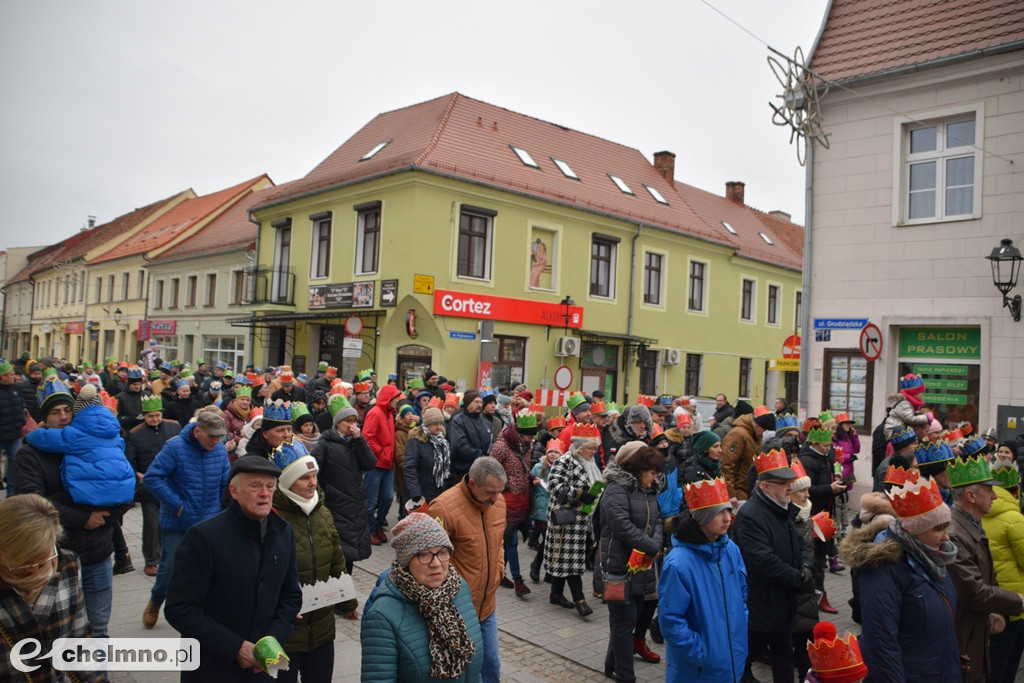 Barwny Orszak Trzech Króli przemaszerował ulicami Chełmna