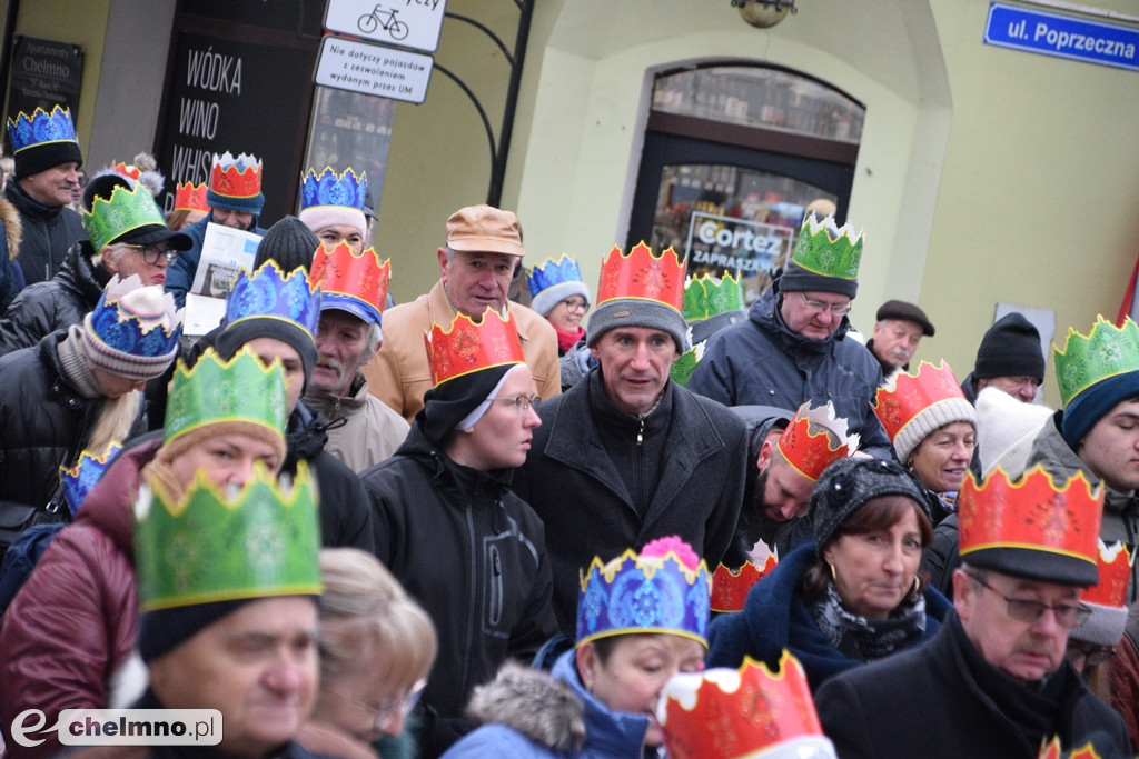 Barwny Orszak Trzech Króli przemaszerował ulicami Chełmna