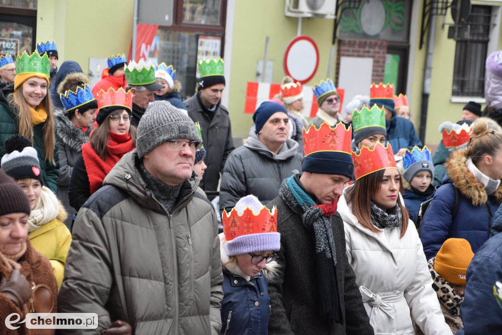 Barwny Orszak Trzech Króli przemaszerował ulicami Chełmna
