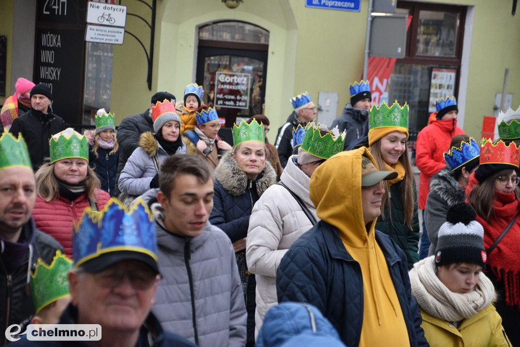 Barwny Orszak Trzech Króli przemaszerował ulicami Chełmna