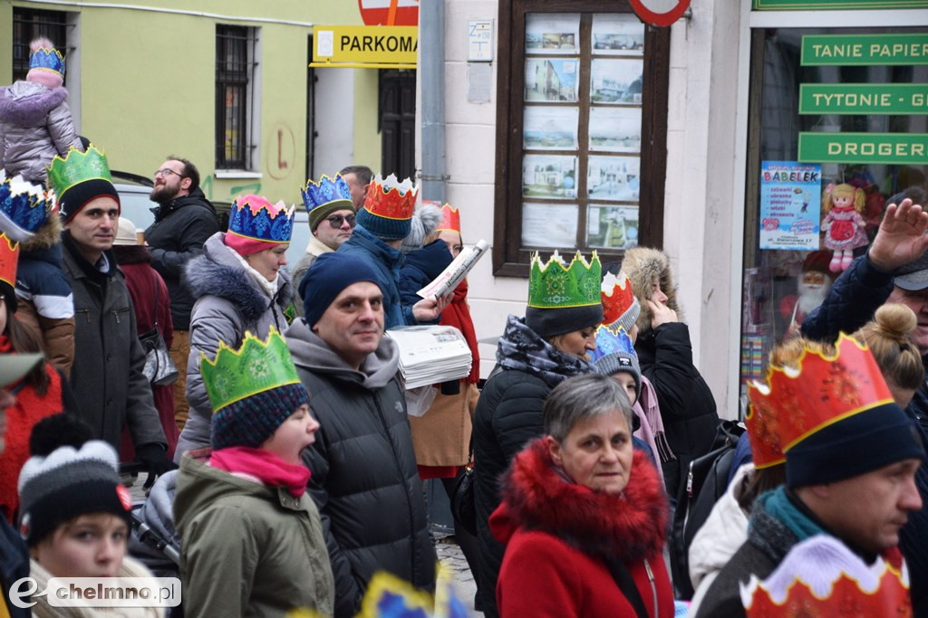 Barwny Orszak Trzech Króli przemaszerował ulicami Chełmna