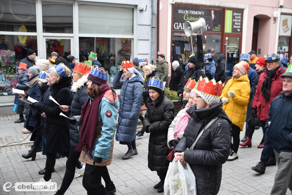 Barwny Orszak Trzech Króli przemaszerował ulicami Chełmna
