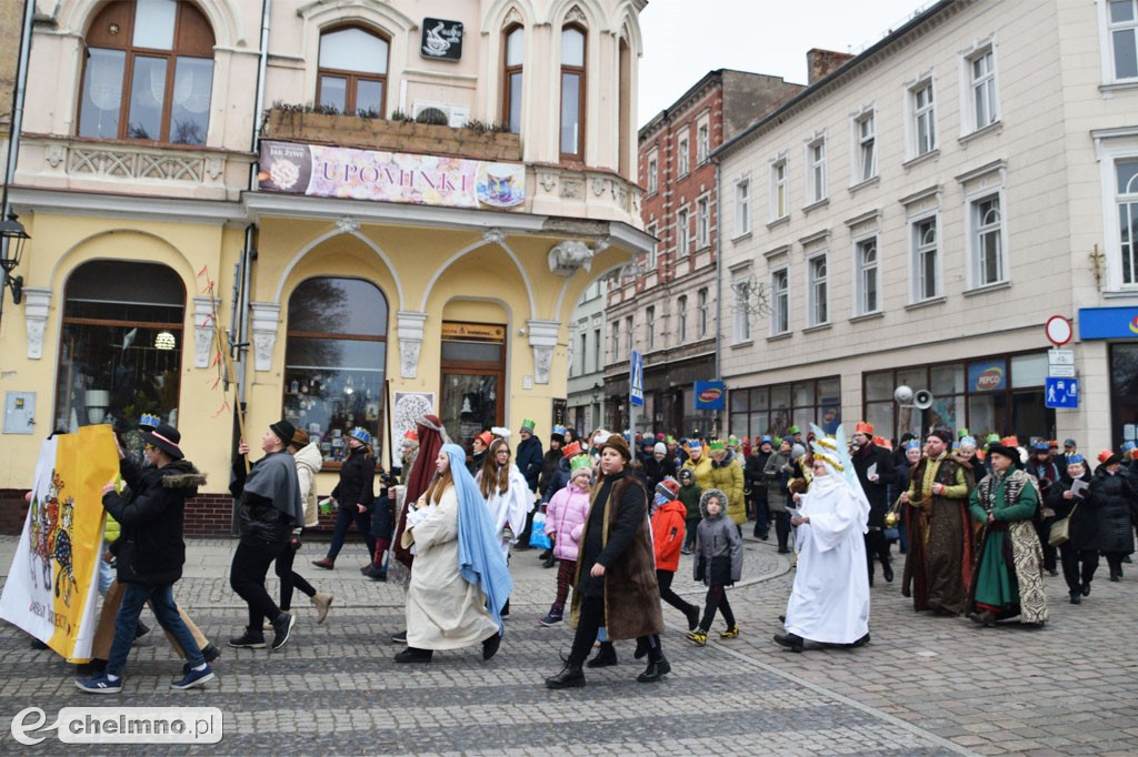 Barwny Orszak Trzech Króli przemaszerował ulicami Chełmna