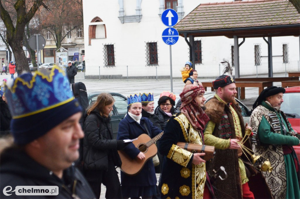 Barwny Orszak Trzech Króli przemaszerował ulicami Chełmna