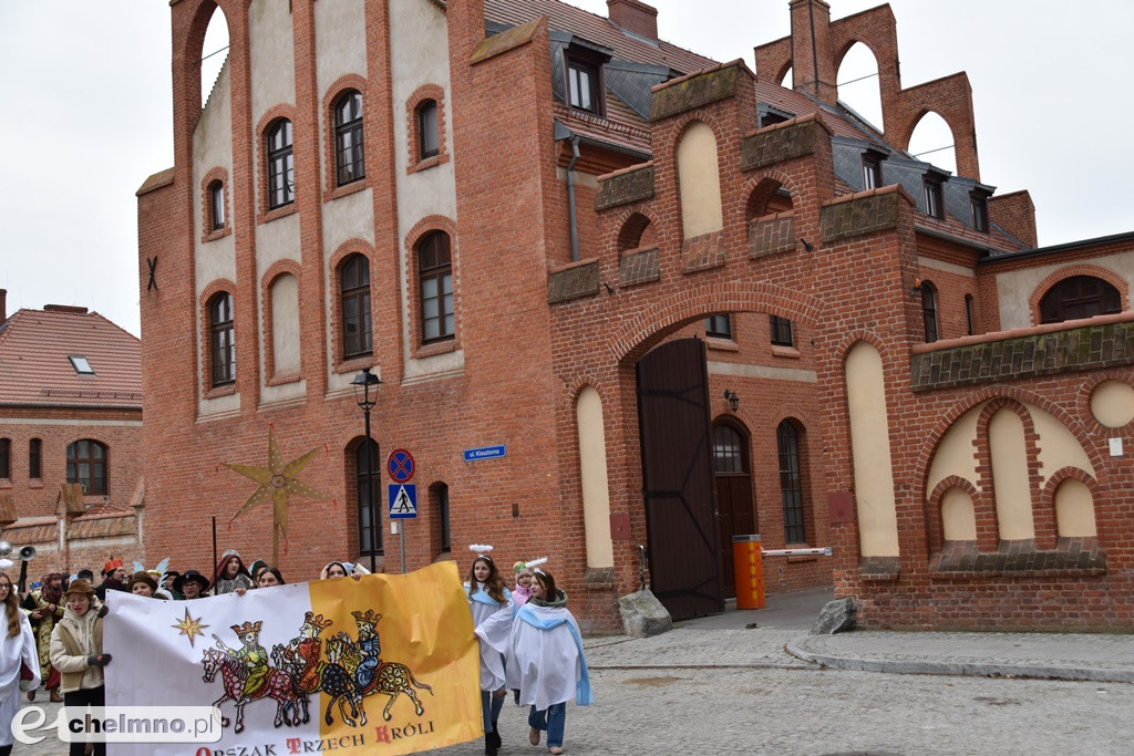 Barwny Orszak Trzech Króli przemaszerował ulicami Chełmna