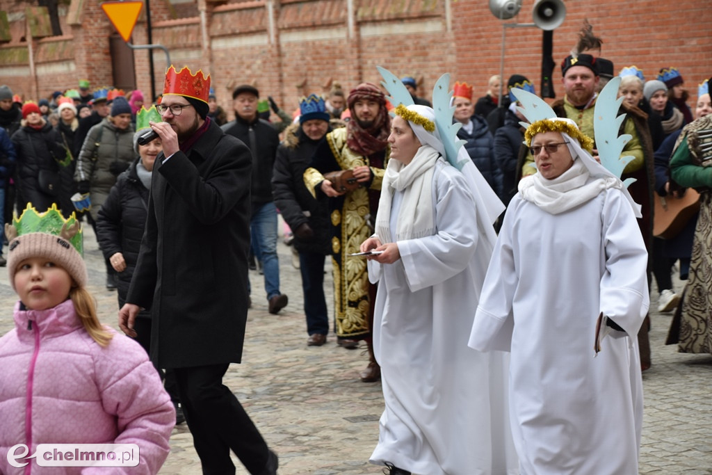 Barwny Orszak Trzech Króli przemaszerował ulicami Chełmna