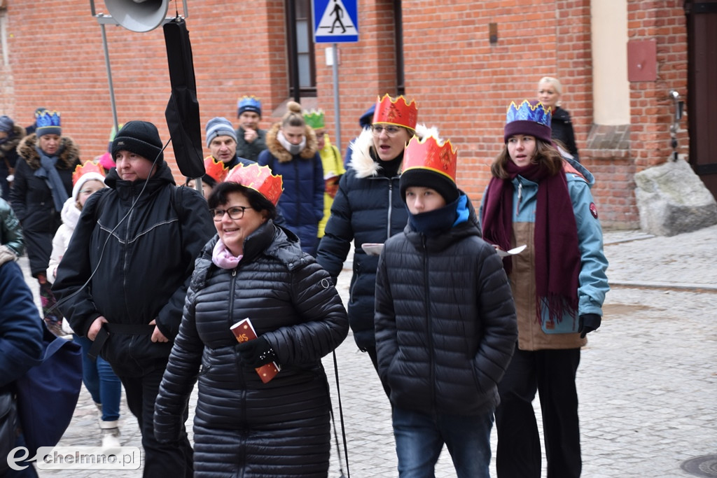 Barwny Orszak Trzech Króli przemaszerował ulicami Chełmna
